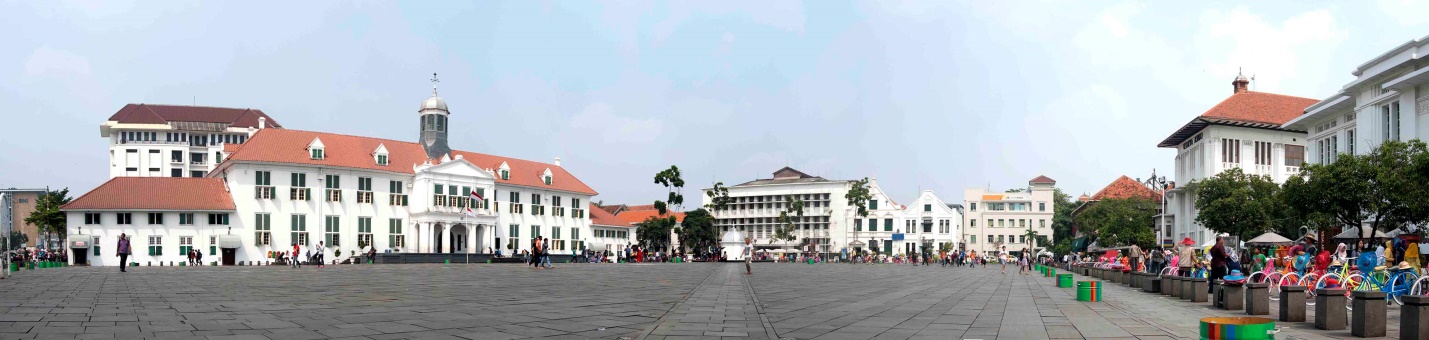 Jakarta History Museum and Fatahillah Square. Source: Setio Martinus 2016.