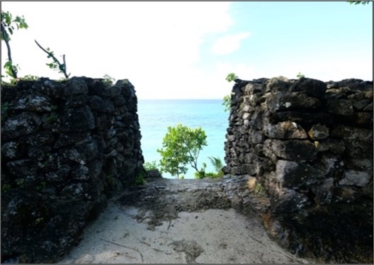 The Gate of Palahidu Fortress. Source: Regional Agency for Archaeological Research in South Sulawesi Province, 2019